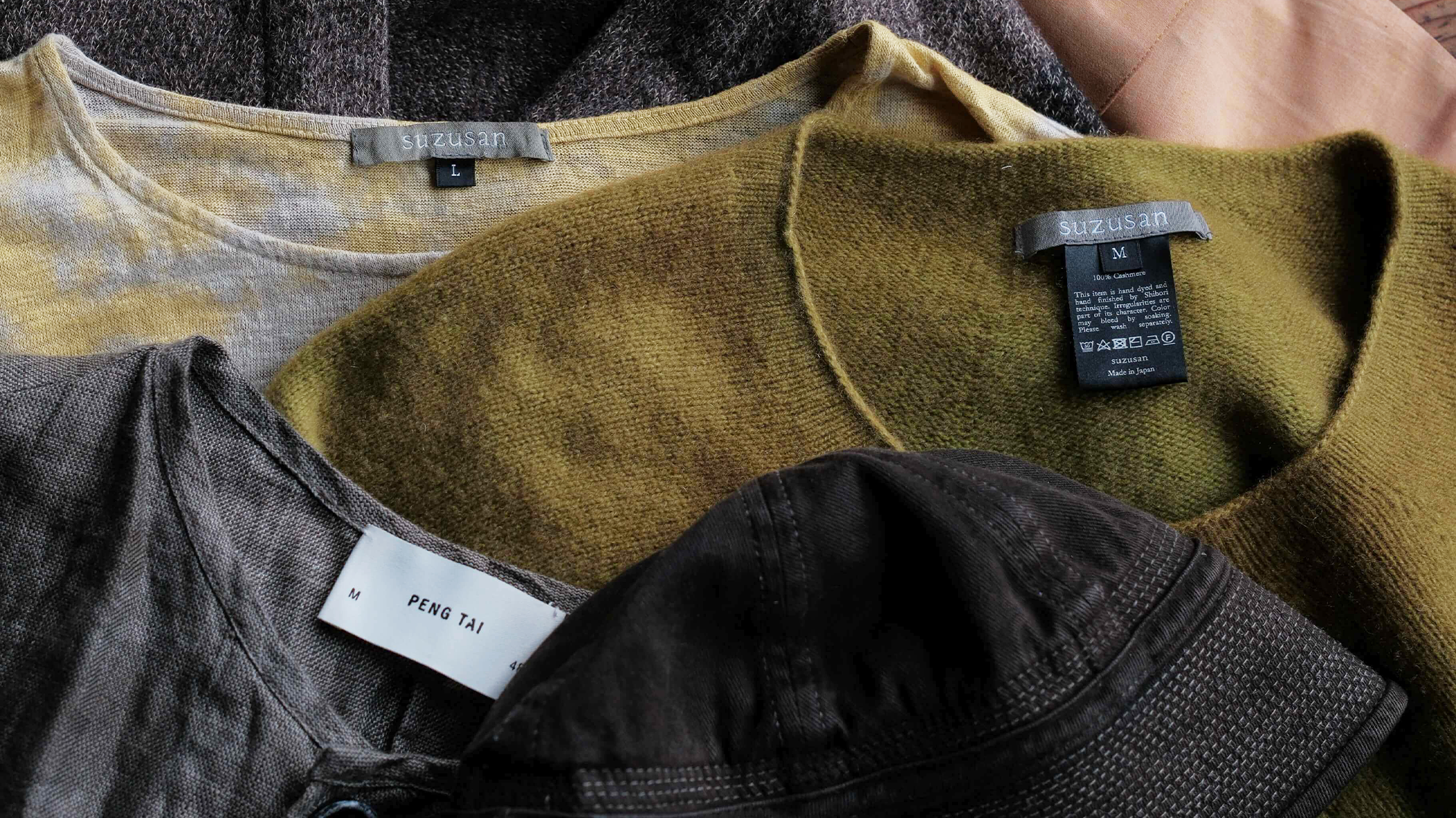 Taiga Takahashi Lot.007 US Naval Hat MUD DYED BROWN – VISION OF